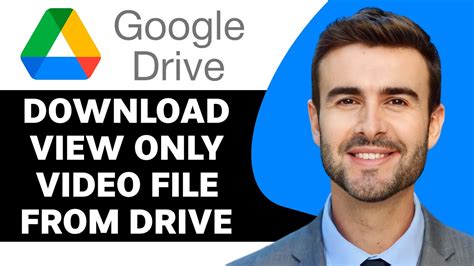 how to download google drive video view only|How to Download View Only Video File from Google Drive in .